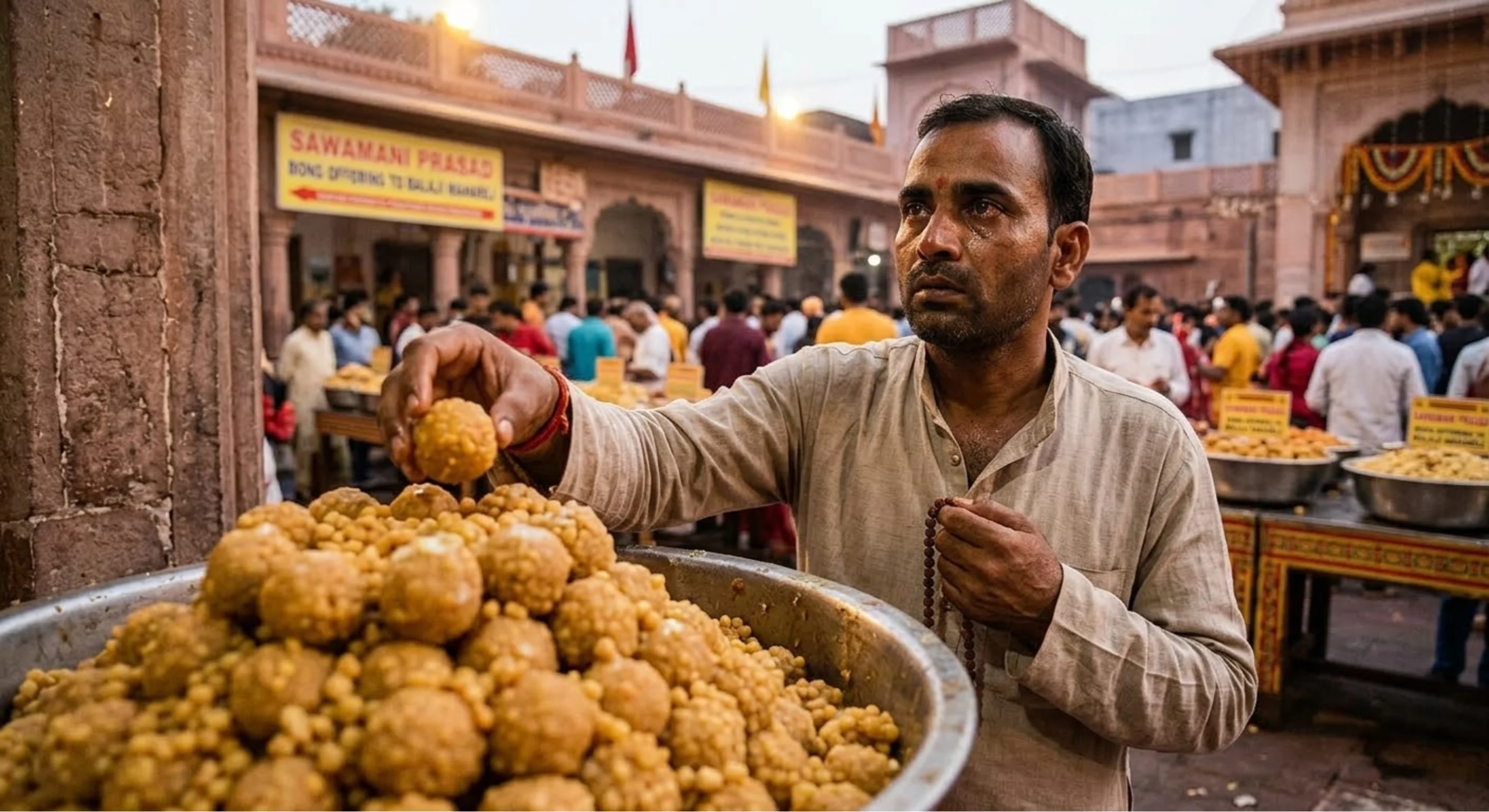Hidden Devotion Behind Mehandipur Balaji Sawamani Ritual - Mehandipur Balaji